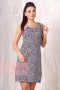 Платье женское 3184 Фемина (Леопард темное молоко)