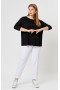 Блуза "Лина" 41101 (Черный)