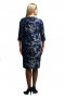 Платье "Олси" 1805015/1V ОЛСИ (Синий/цветы)