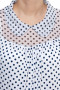 Блуза "Олси" 1610014/6 ОЛСИ (Горох/белый)
