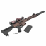 Страйкбольный автомат (AirsoftSports) ARES AR308M ВВД WOLVERINE GEN.2 INFERNO V2 Premium Ele. (AS56)
