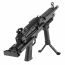 Страйкбольный пулемет (A&K) M249 K